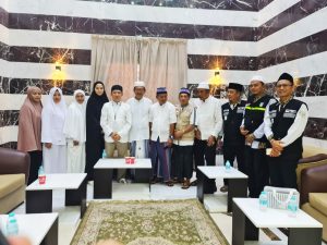 Pj. Bupati Pringsewu mengunjungi Pemondokan Jamaah Haji asal Kabupaten Pringsewu