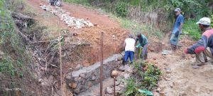 Pembangunan Gorong-gorong di Pekon Banyumas untuk Kurangi Banjir