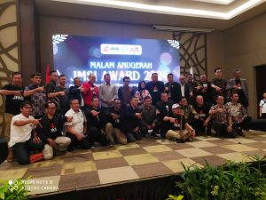 JMSI Lampung raih Golden Award dari pengurus JMSI pusat.