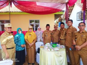 Tim Penilai Lomba Pekon Melakukan Kunjungan Klarifikasi Lapangan di Pekon Sinar Baru Kecamatan Sukoharjo