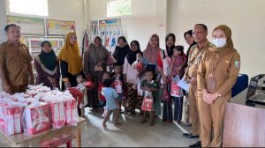 Pekon waluyojati kecamatan pringsewu optimalkan dana desa dalam cegah stunting