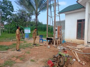 Pekon kutawaringin melaksanakan Program Pekon WC dan sumur bor anggaran DD tahap pertama tahun 2024