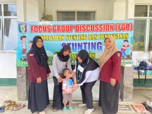 Pemerintahan Pekon Wates Selatan, Kecamatan Gadingrejo gelar focus group discusion (FGD) dengan tema “Pencegahan dan Penanggulangan Stunting”