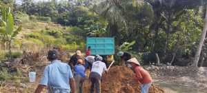 Pekon Blitarejo realisasikan pembukaan Jalan Baru sepanjang 193m x 3,5m x 0,50 m