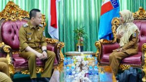 Pj. Bupati Pringsewu Dr. Marindo Kurniawan, ST., MM Menerima Audiensi Alvito Alodya Tama Yang Terpilih dalam Paduan Suara GBN (Gita Bahana Nusantara) 2024 yang akan tampil di Istana Negara