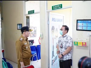 Pj Bupati Pringsewu Tinjau Puskesmas Ambarawa dan Pardasuka 