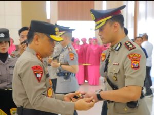 Serah Terima Jabatan Kapolres Pringsewu, AKBP M Yunnus Saputra Gantikan AKBP Benny Prasetya