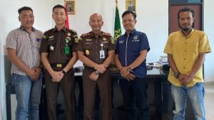 Ketua IWO TUBABA Silaturahmi Ke Kajari Tulang Bawang Barat