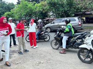Terus Berbagi Untuk Pengendara yang Melintas Dikantor JMSI Lampung