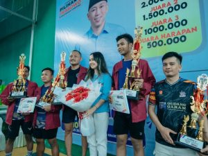 Penutupan Turnamen Badminton Solid Bersama RMD 2024