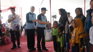 Ribuan Pelajar di Pringsewu Dapat Bantuan Program Pencegahan Stunting & Kemiskinan Esktrem 