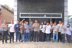 Sosialisasi Pilkada Damai Kapolresta Bersama PJU Sulahturahmi ke JMSI