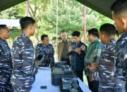 Danbrigif 4 Marinir/BS Terima Kunjungan Tim Universitas Teknokrat Indonesia dalam Rangka Perbaikan Drone Militer
