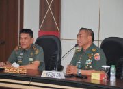 Tim Pokja Puldata Staf Ahli Kasad Bidang Jahpers Kunjungi Korem 043/ Gatam