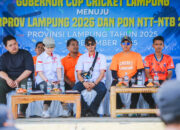 Nilam Resmi Tutup Gubernur Cup Cricket 2025, Optimistis Cricket Lampung Kian Berkembang