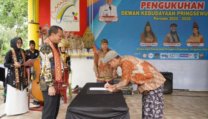 Dewan Kebudayaan Kabupaten Pringsewu Periode 2025–2030 Resmi Dikukuhkan