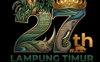 Makna Logo HUT ke-27 Lampung Timur: Harmoni Alam, Budaya, dan Semangat Pembangunan