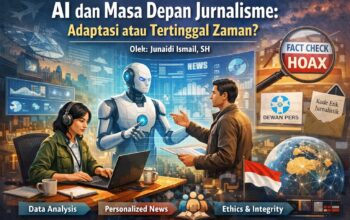 AI dan Masa Depan Jurnalisme  Oleh: Junaidi Ismail, SH | Wartawan Utama