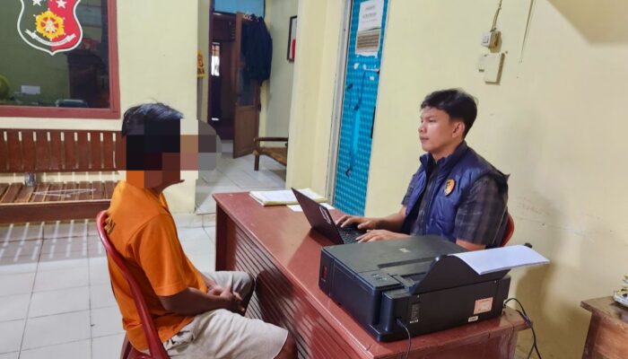 Pelaku Pencurian Hewan Ternak Kambing di Sri Sawahan Berhasil di Amankan Sinergi Polisi dan Warga