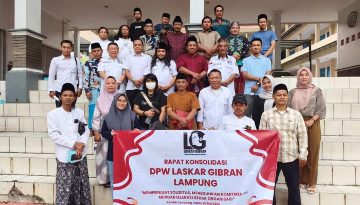 Rapat koordinasi dan Konsolidasi Pengurus DPW dan calon Pengurus DPD laskar Gibran se-provinsi Lampung